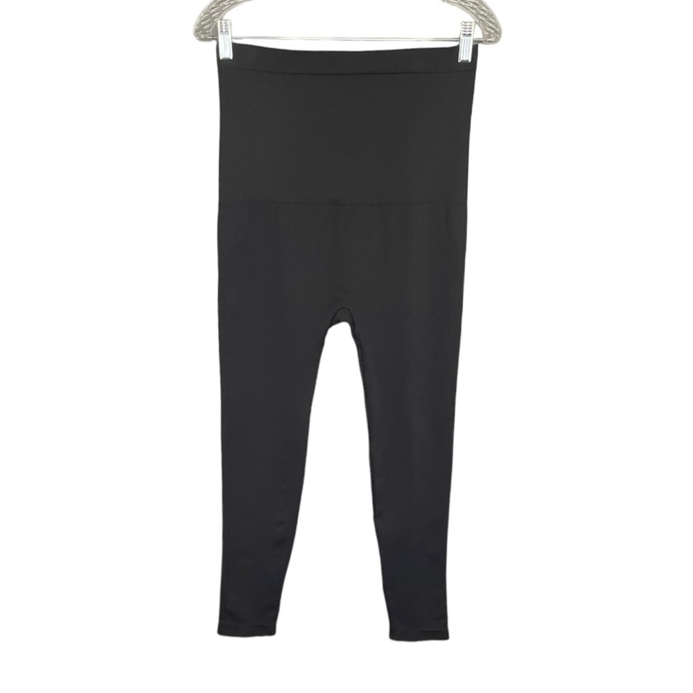 Spanx EcoCare‎ High Waisted Seamless Leggings Very Black NWT - Picture 3 of 12